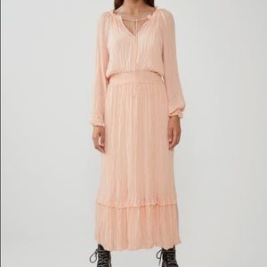 ZARA Pleated Voluminous Dress